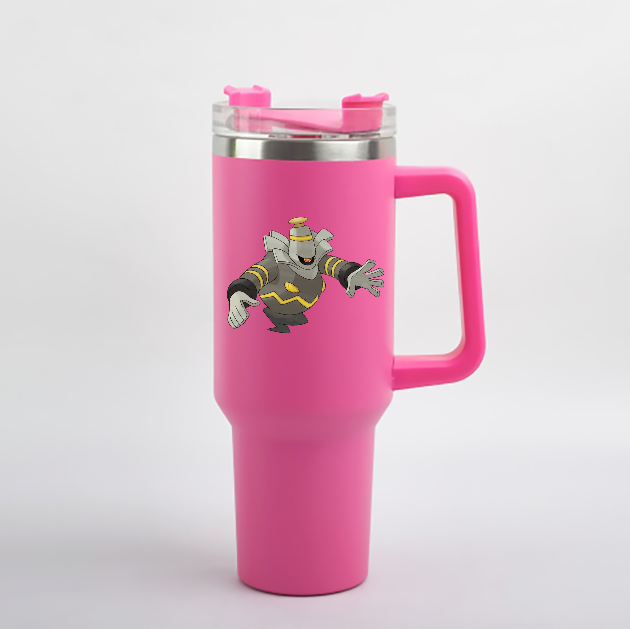（画像用） ポケットモンスター Pokémon 1200mL車用タンブラー - クリスタルステッカー（プラスチックストロー付き）